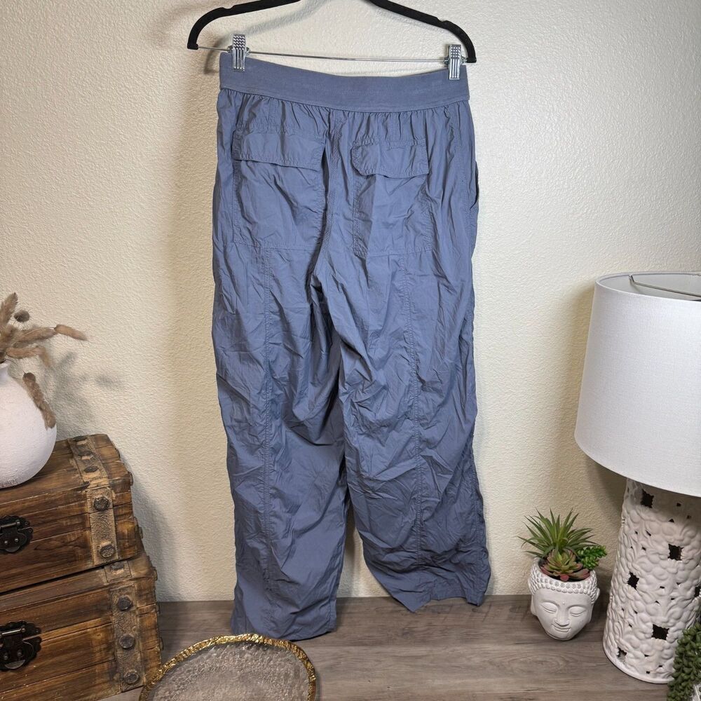 Anthropologie Daily Practice Wide Leg Wind Breaker Pants Size S Casual Lounge - Picture 5 of 9